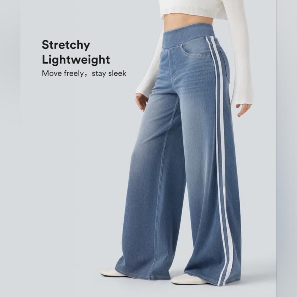 Halara Wide Leg Jeans Size Small